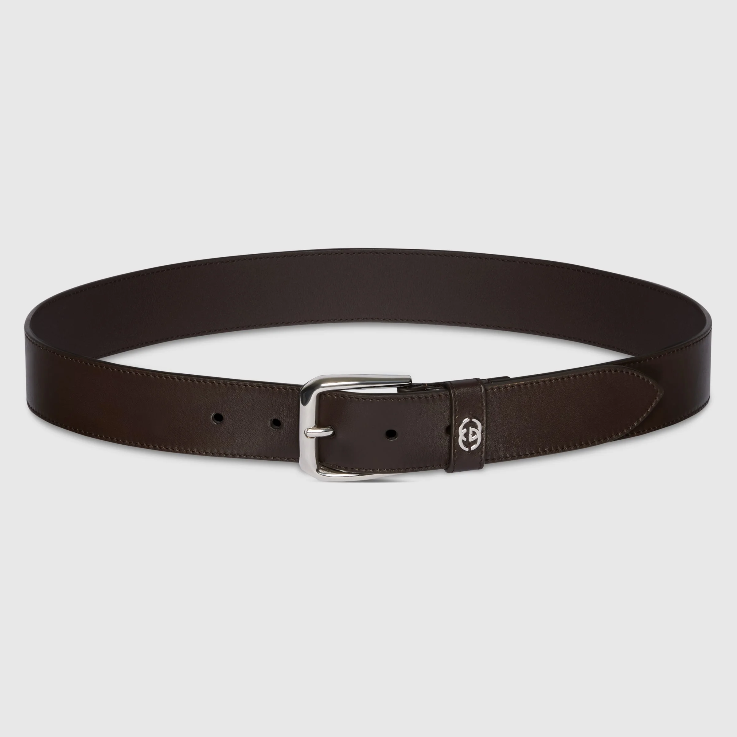 Belt with Interlocking G detail - 1