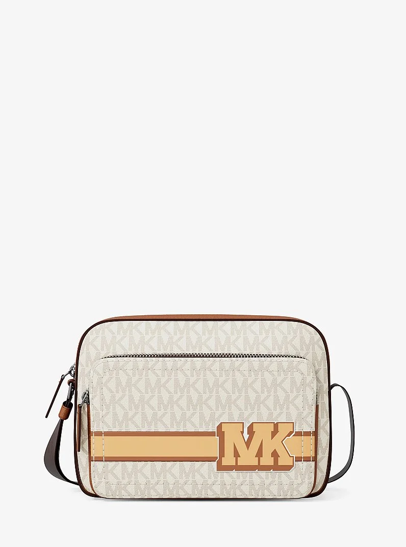 Cooper Embellished Signature Logo Flight Bag - 1