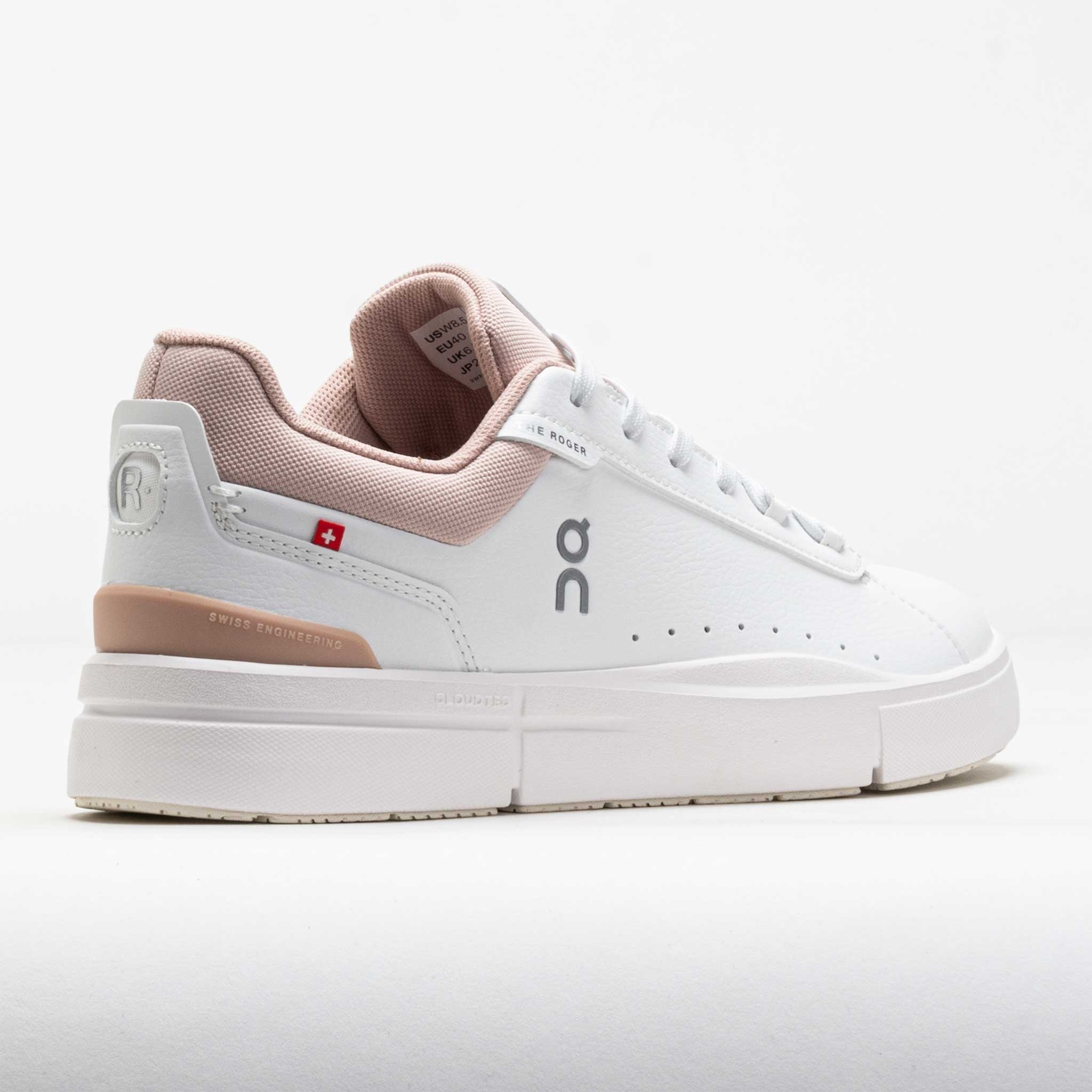 On The Roger Advantage Women's White/Rosehip - 6