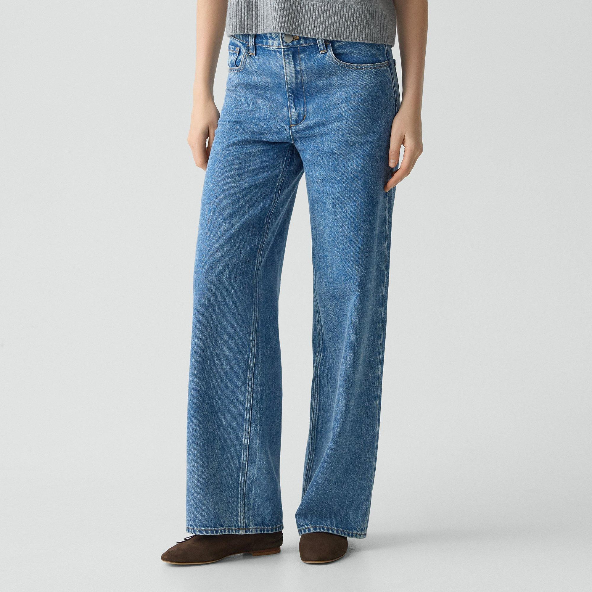 Straight-Leg Five-Pocket Pant in Relaxed Denim - 5