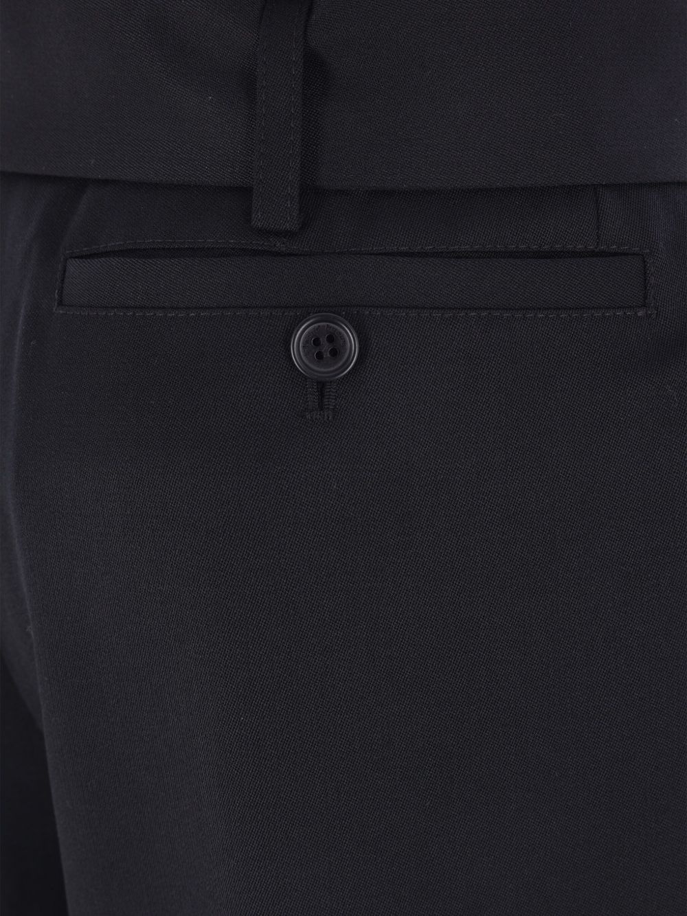 belted cuffed wide-leg trousers - 3