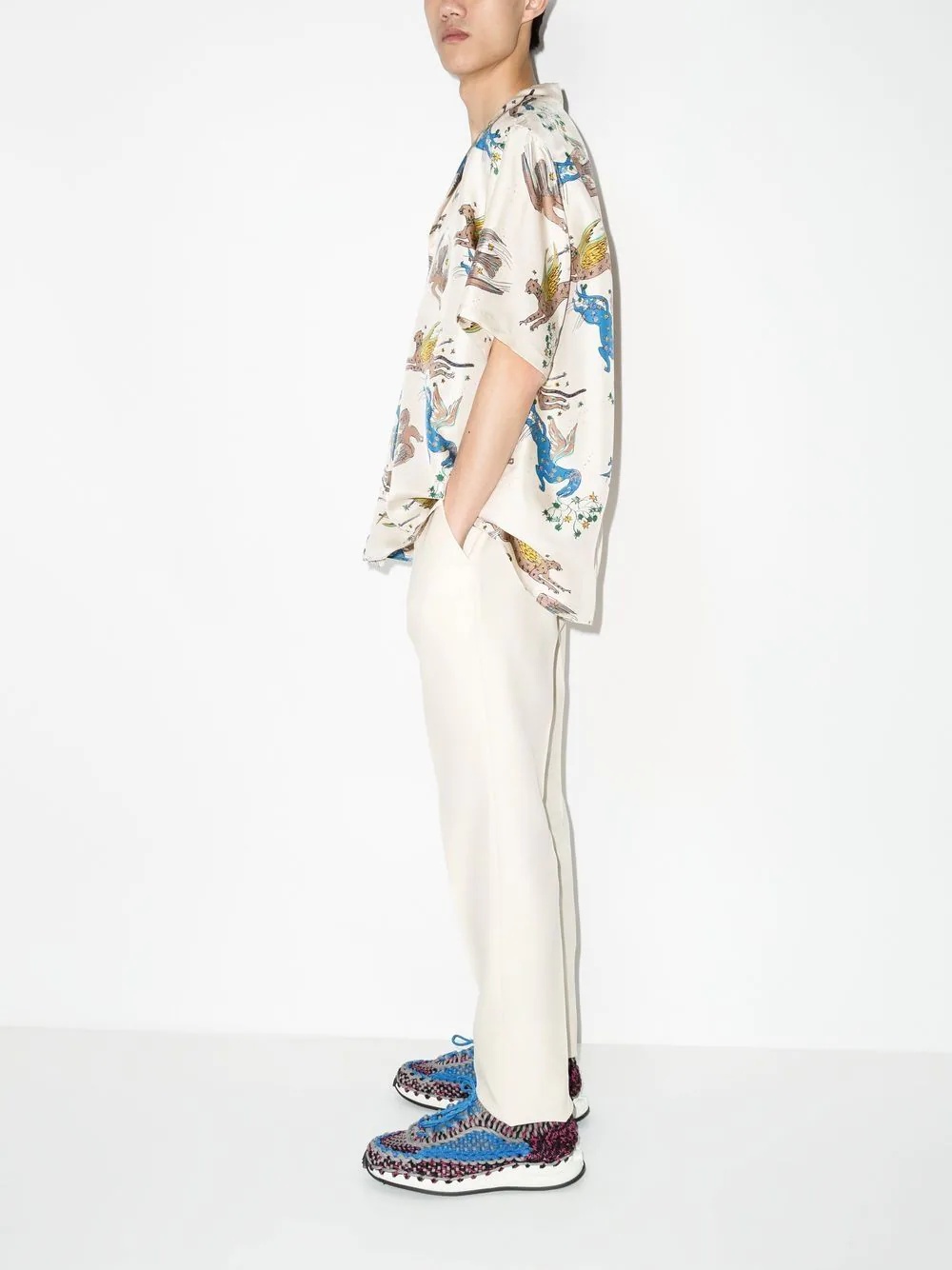 printed short-sleeve shirt - 4