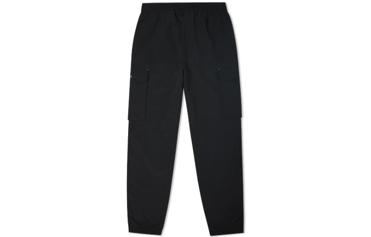 Converse Woven Cargo Multiple Pockets Casual Jogging Sports Long Pants/Trousers Dark Black 10021104- - 2