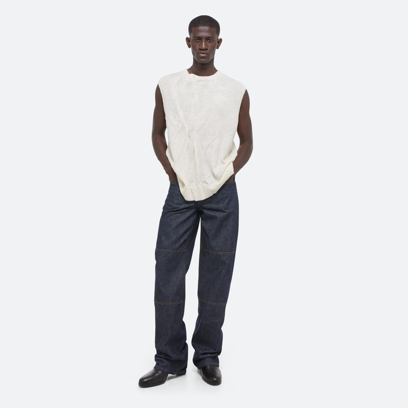 Helmut Lang SLEEVELESS CRUSHED KNIT TOP outlook