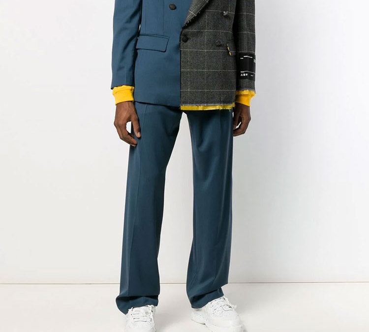 Off-White 2019-20FW Oversized Logo Pants OMCA108F19F170033800 - 5