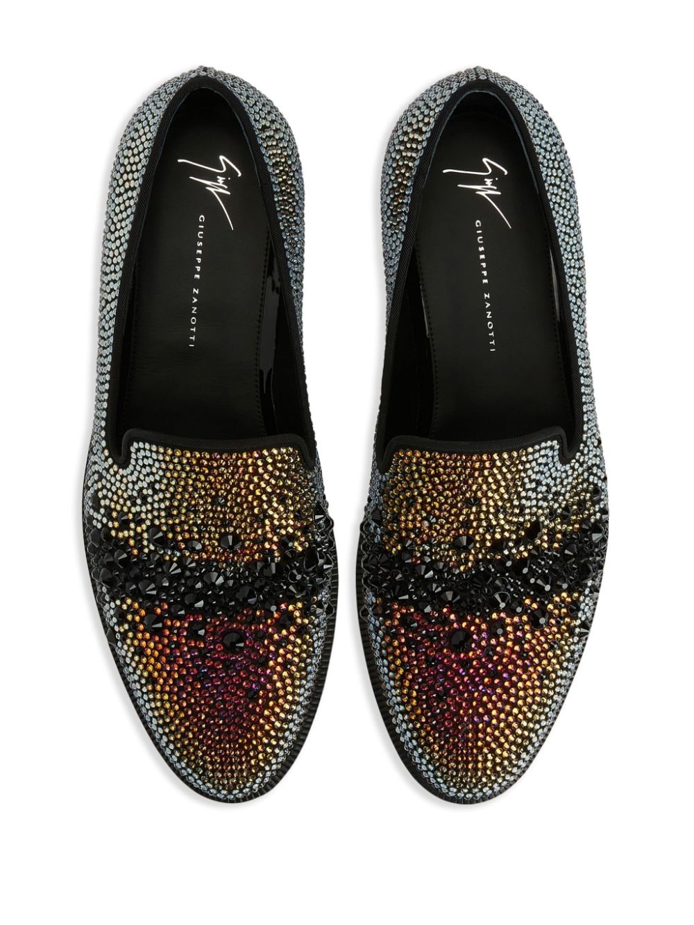 Marthinique crystal-embellished loafers - 4