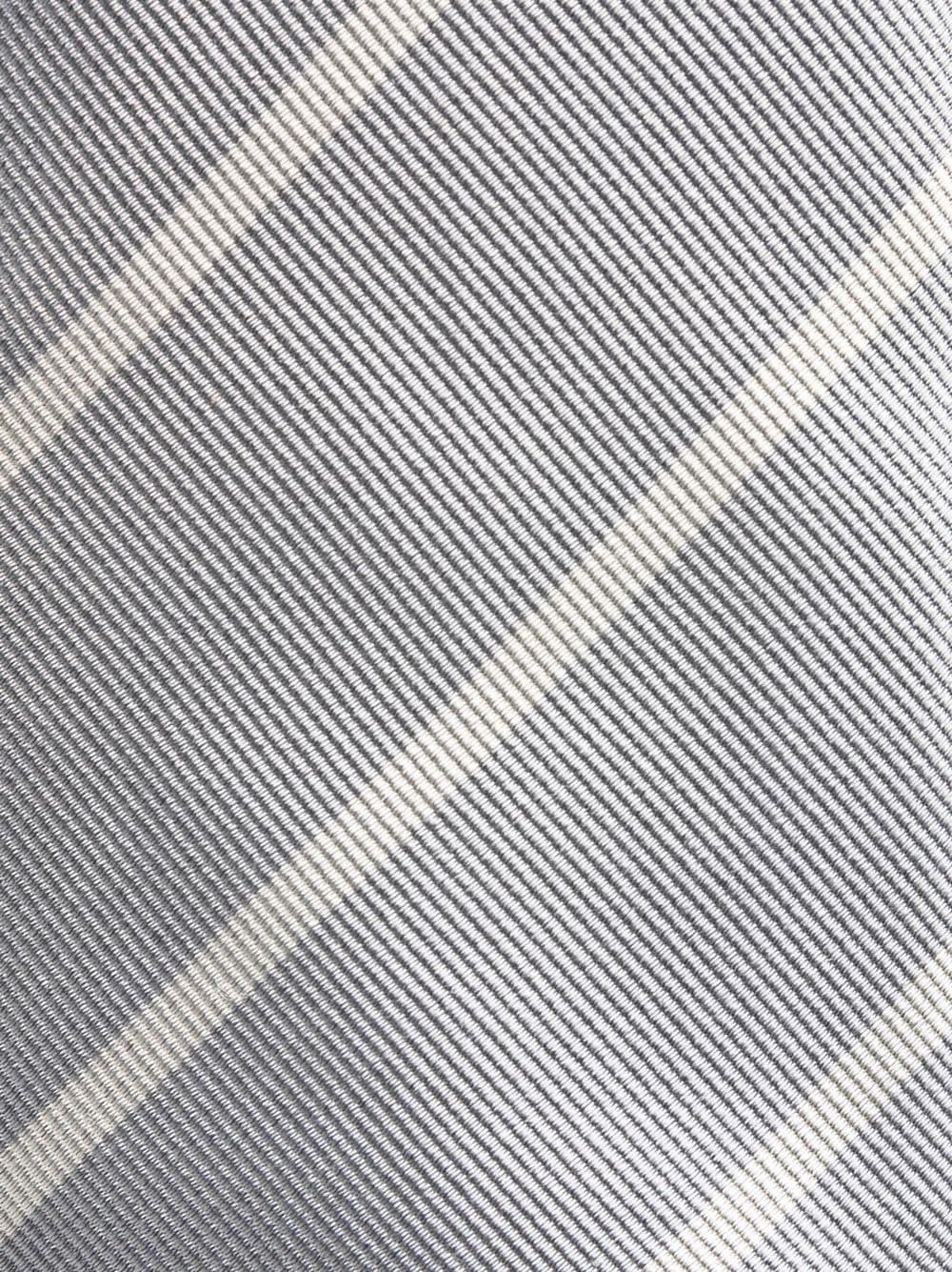 stripe-print silk tie - 2
