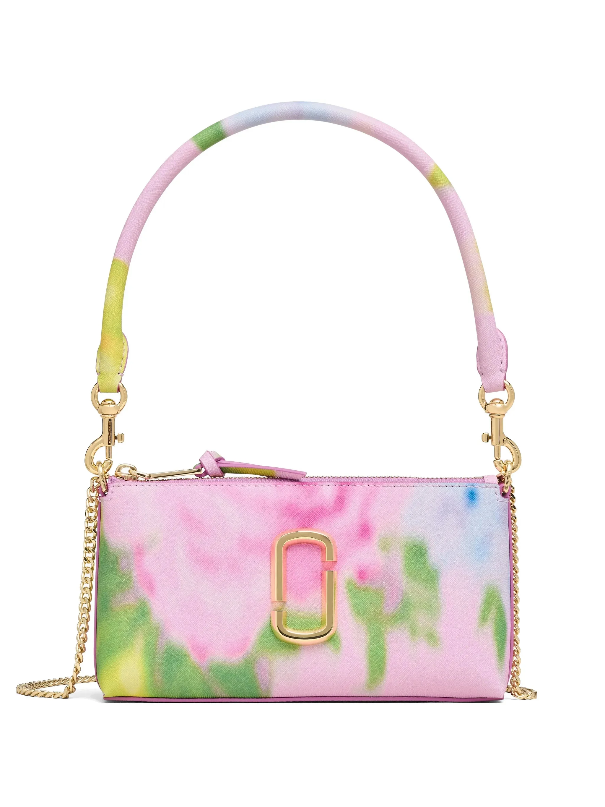 Marc Jacobs The Blurred Floral Snapshot Convertible Floral Shoulder Bag - 1