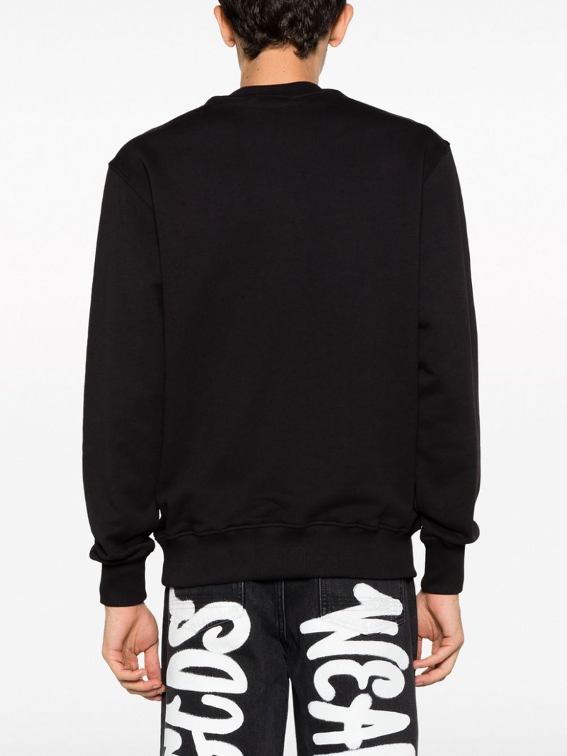 logo-print cotton sweatshirt 4