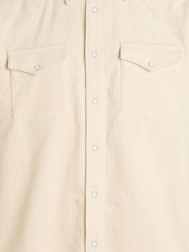 NN07 Ricky corduroy-effect button shirt outlook