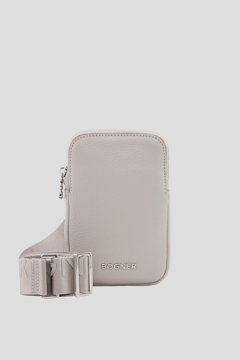 Pontresina Johanna Smartphone pouch in Light gray 1