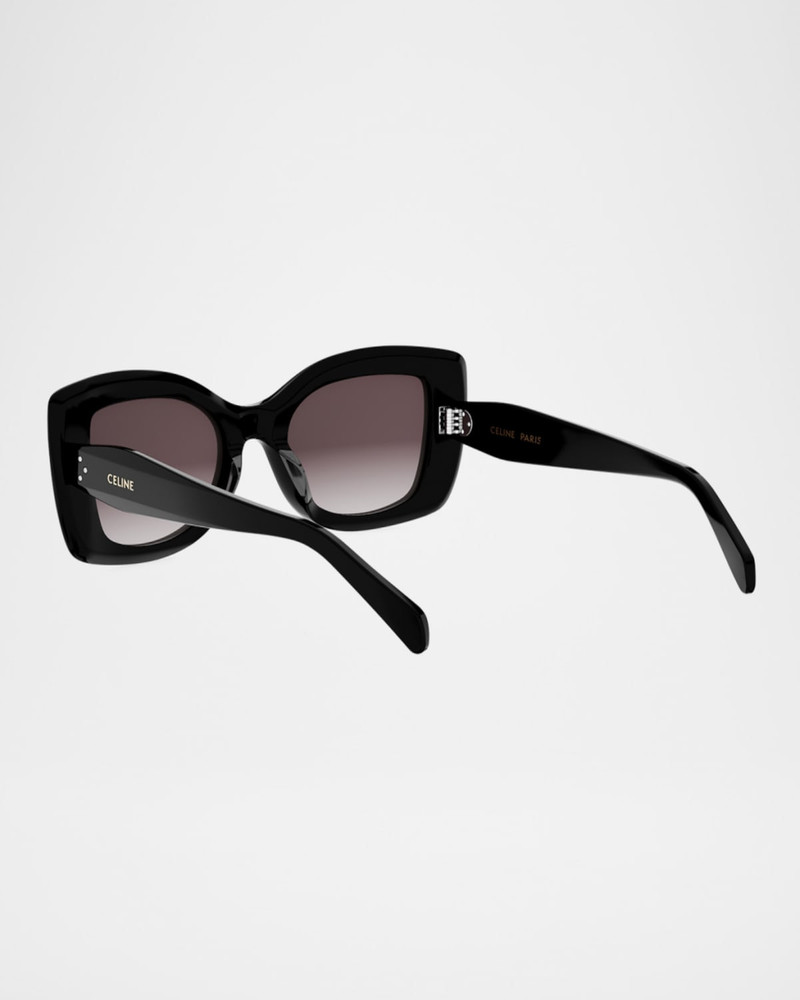 CELINE 3 Dots Acetate Butterfly Sunglasses outlook