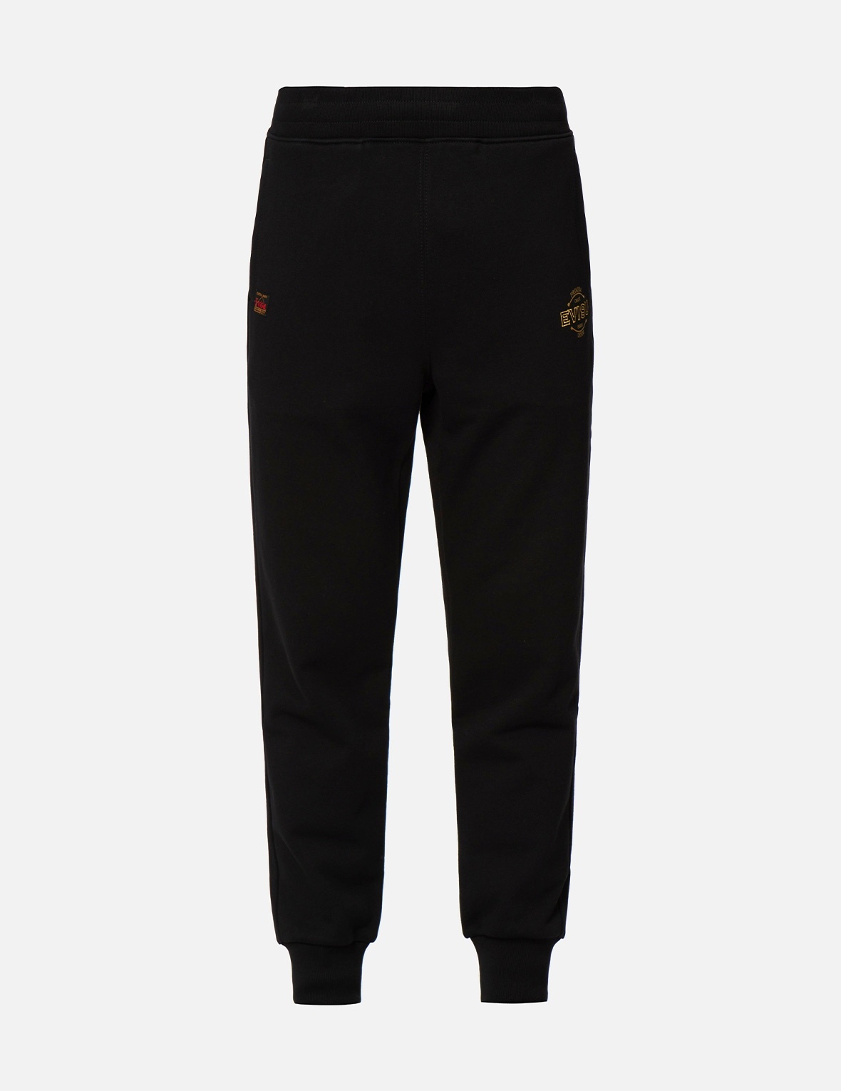 2-LAYER HAND-BRUSHED DAICOCK FOIL PRINT SWEATPANTS - 1
