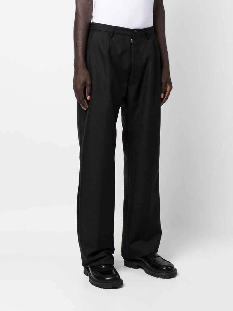 high-waisted straight-leg cut 바지 4