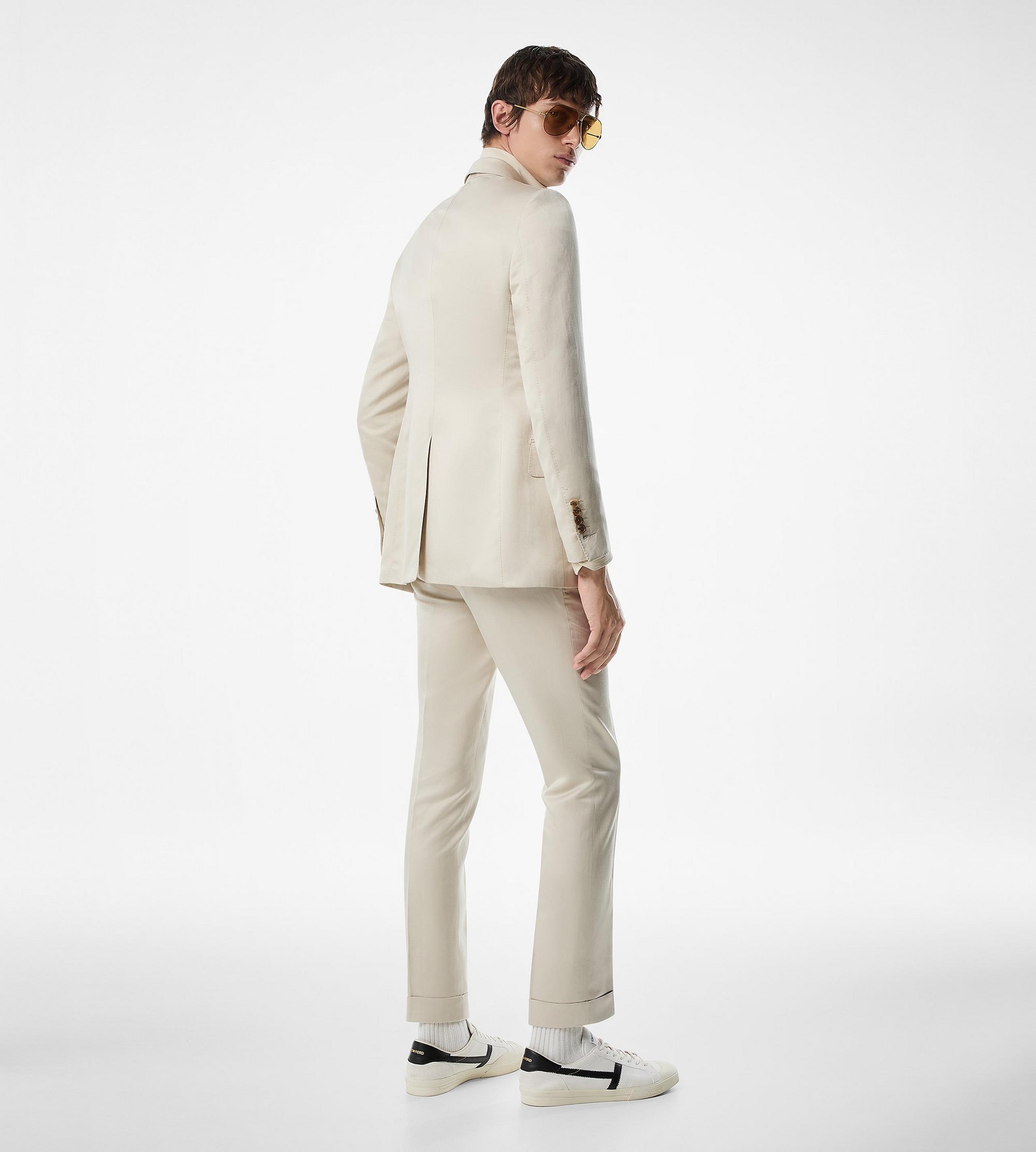 SILK LINEN TWILL DYLLAN JACKET - 3