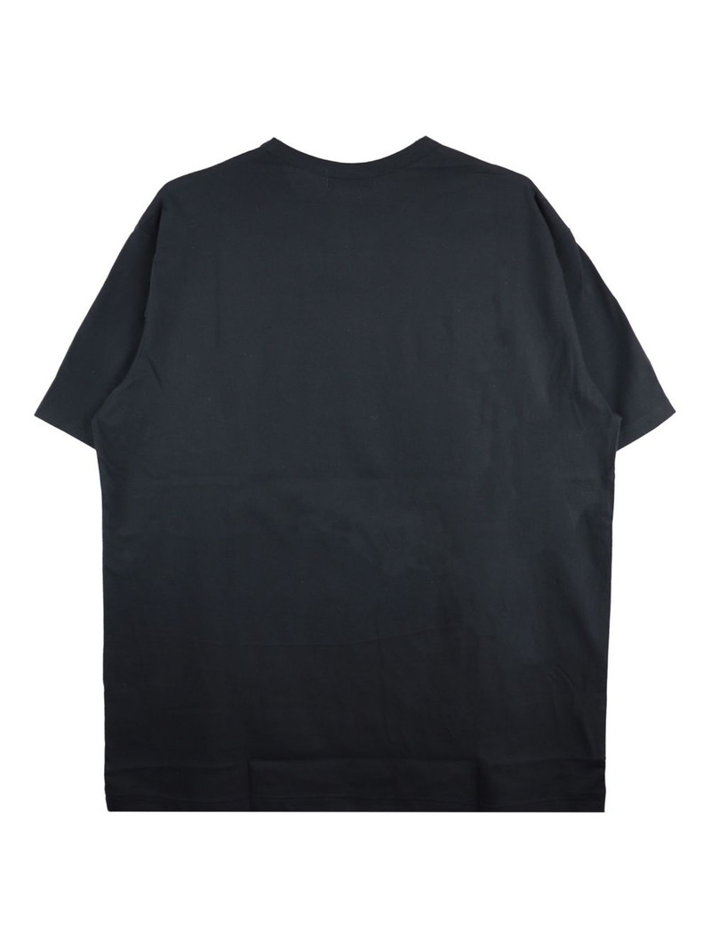 Yohji Yamamoto logo-print t-shirt outlook