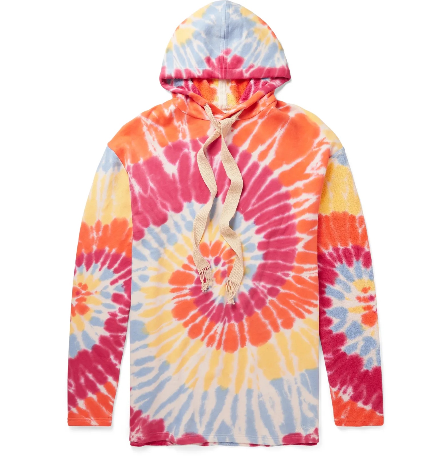 + Paula's Ibiza Tie-Dyed Fleece-Back Cotton-Jersey Hoodie - 1