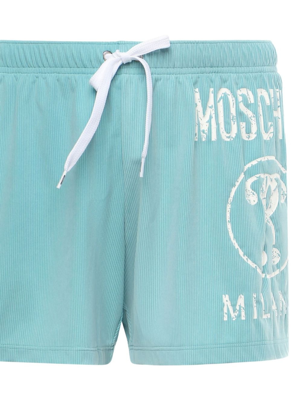 logo-print swim shorts - 3