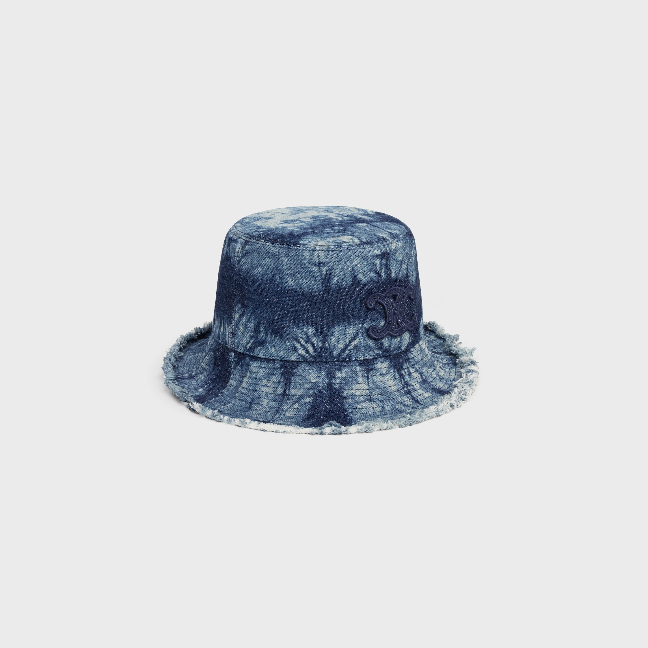 triomphe bucket hat in tie dye cotton - 2
