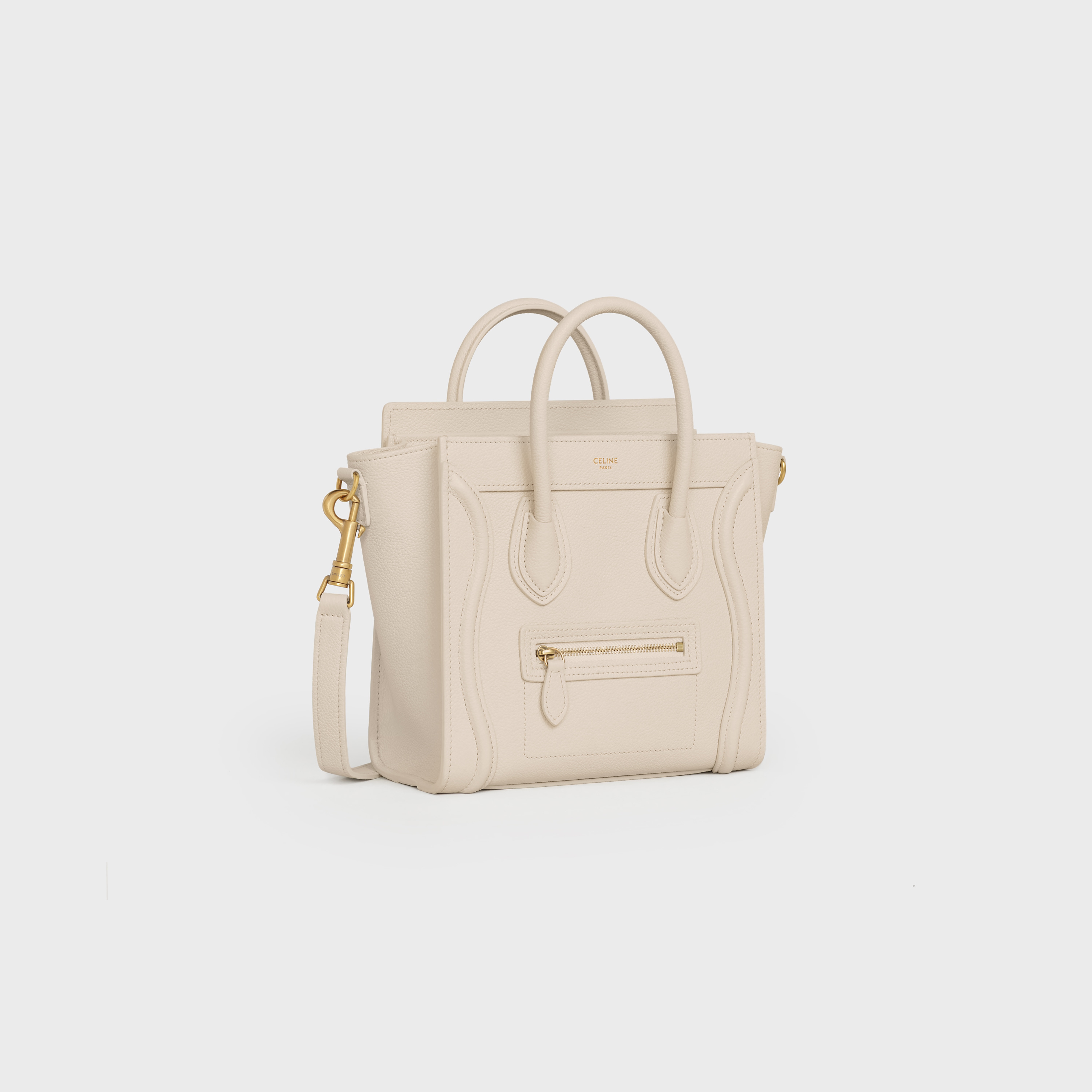 Nano Luggage bag in drummed calfskin - 2