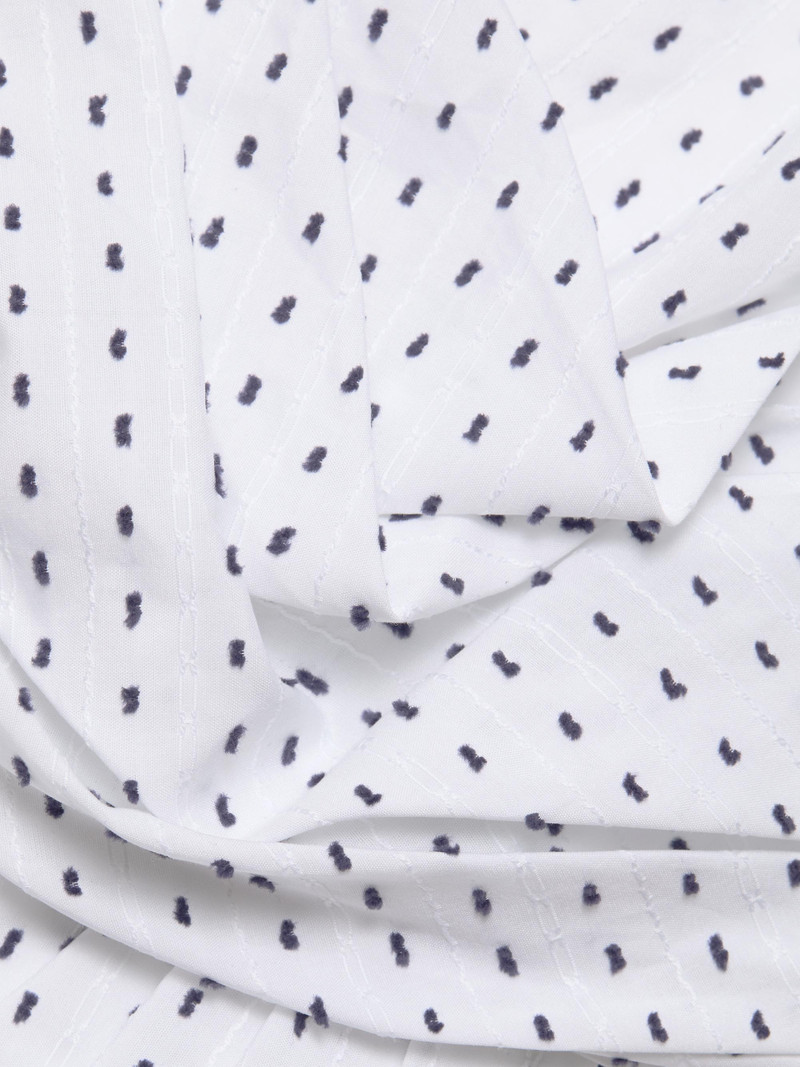 Women's Cari Printed Cotton Midi-Dress - White Ink 7