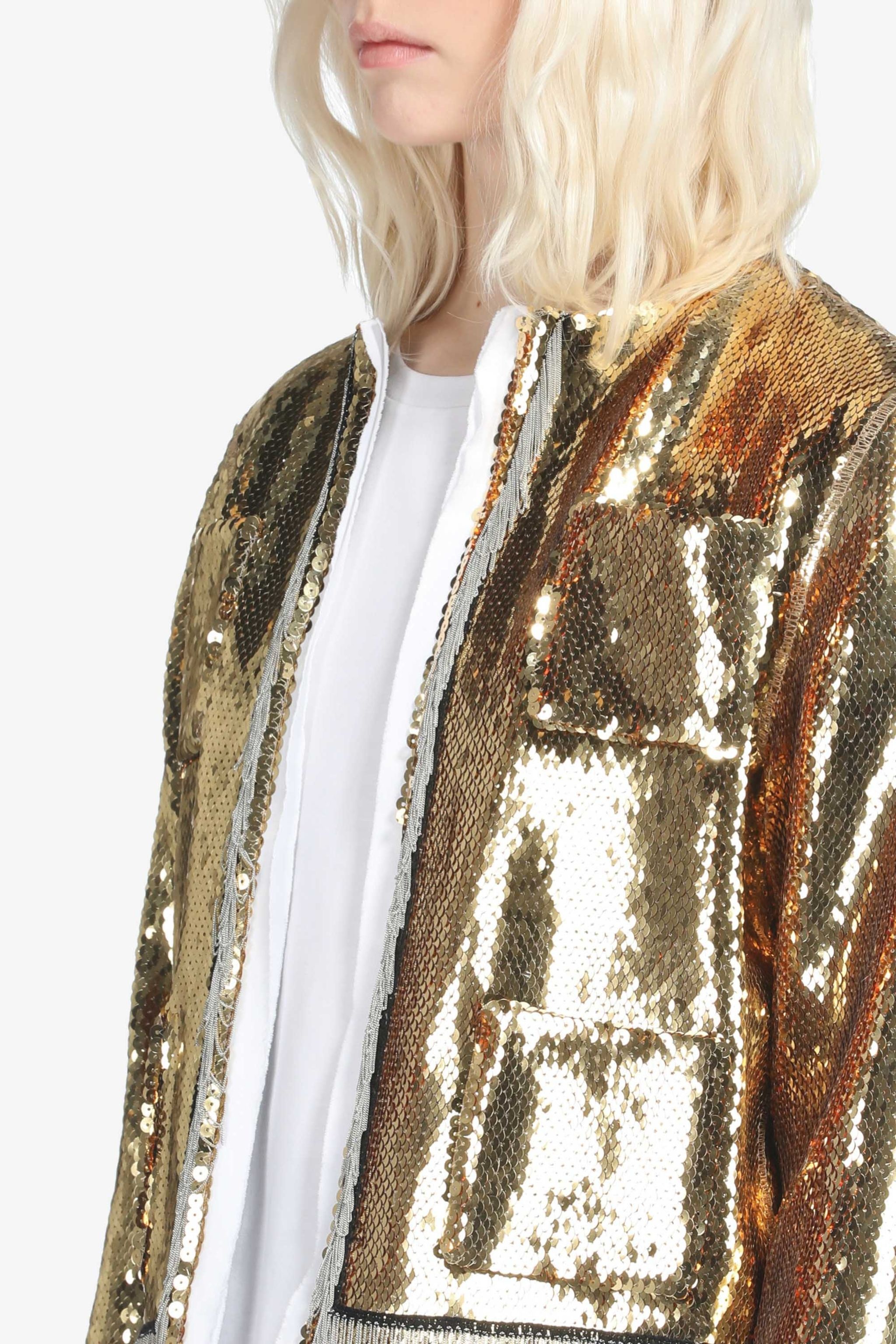 SEQUIN-EMBELLISHED JACKET - 5