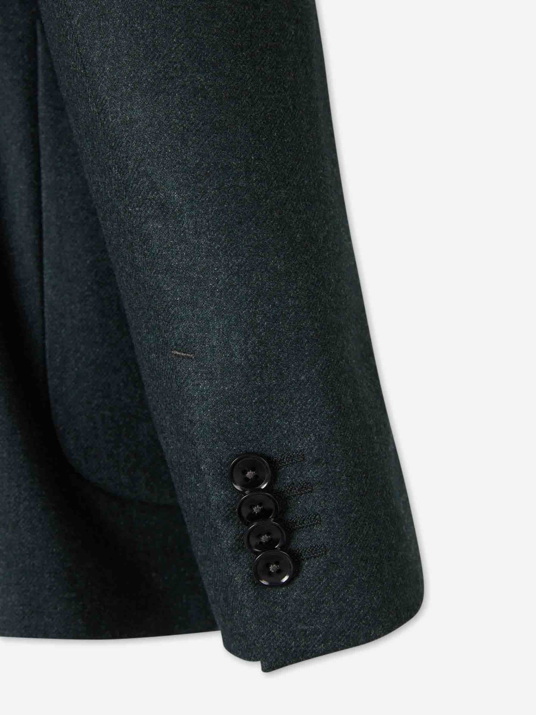 STRAIGHT WOOL BLAZER - 4