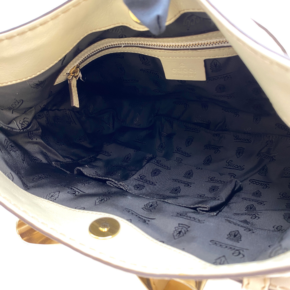 Gucci Ivory Ribbon Hobo Bag 189885 - 16