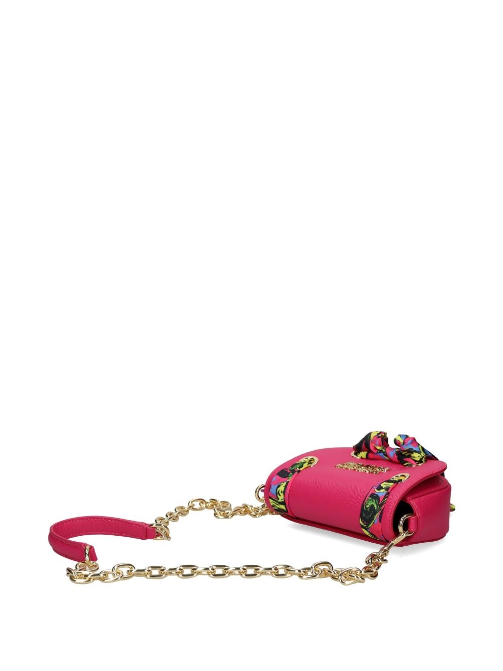baroque-print shoulder bag - 5