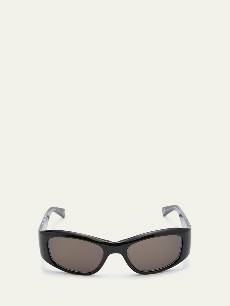 Men's Aloha Rectangle Acetate Sunglasses 3
