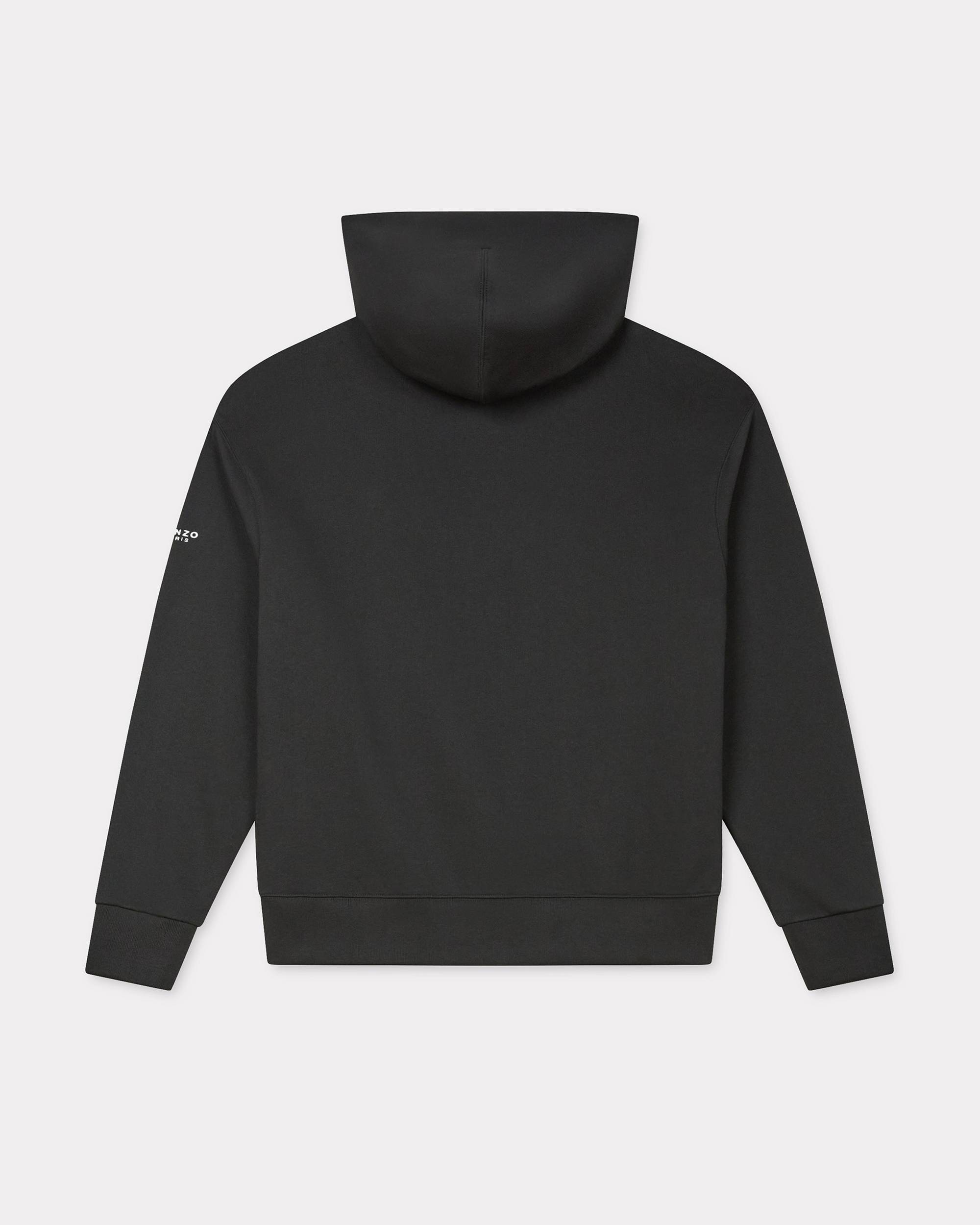 'Boke Flower' embroidered zipped hoodie - 2