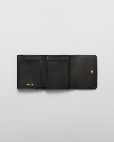 Prada Small Saffiano leather wallet outlook