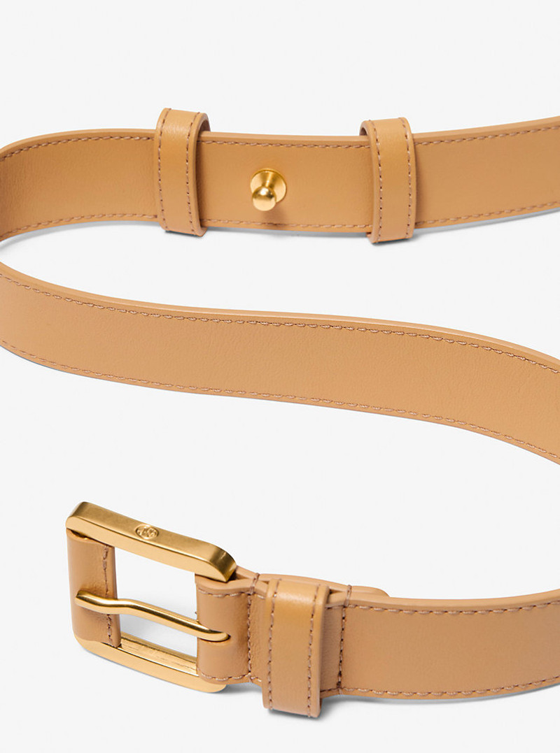 MICHAEL KORS COLLECTION Kaitlin Leather Trouser Belt outlook