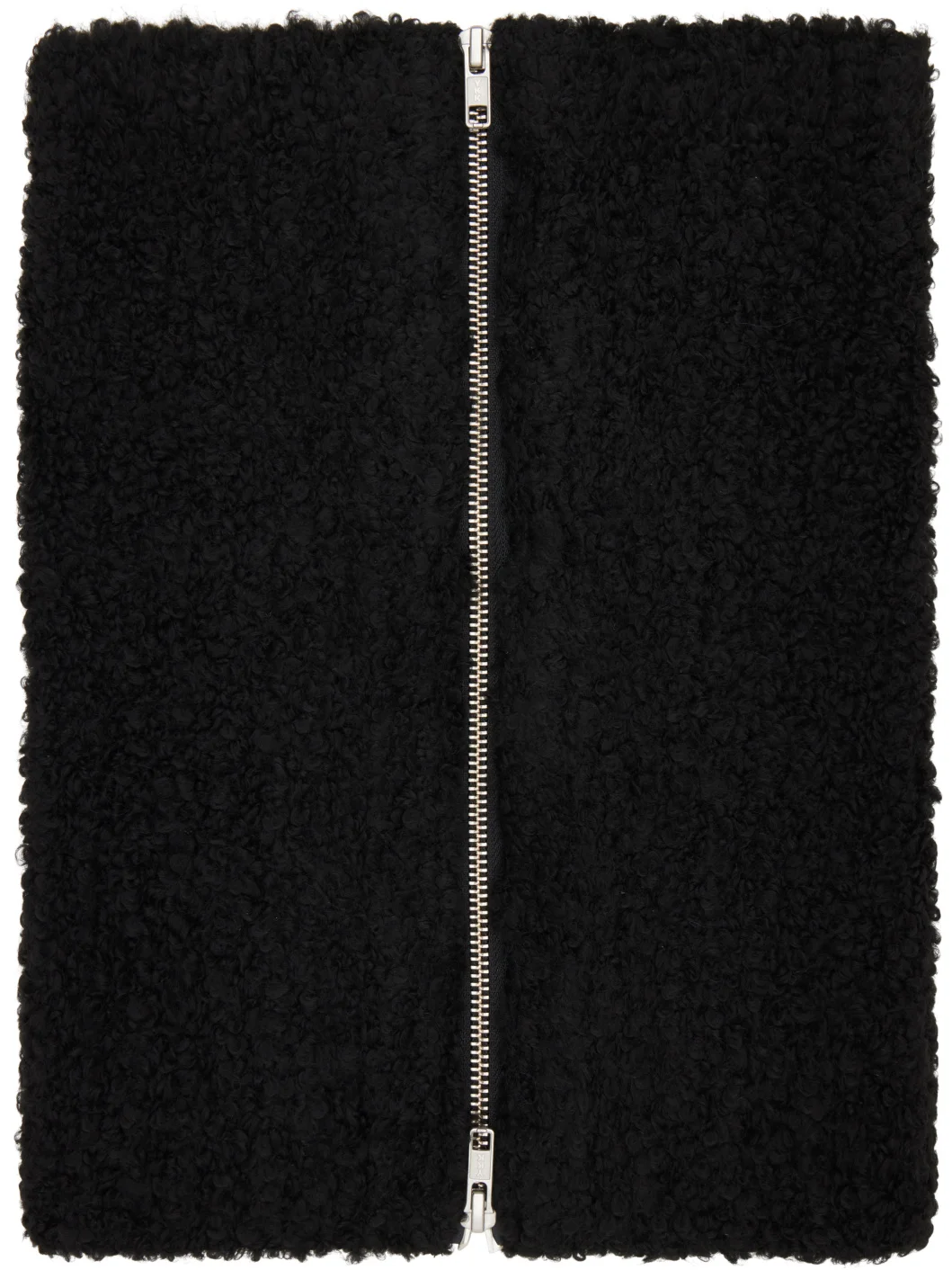 Black Zip Up Collar - 1