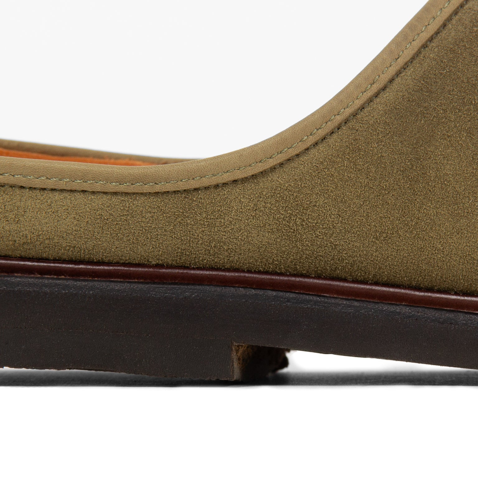 Mule - Avocado Janus Calf Suede - 7