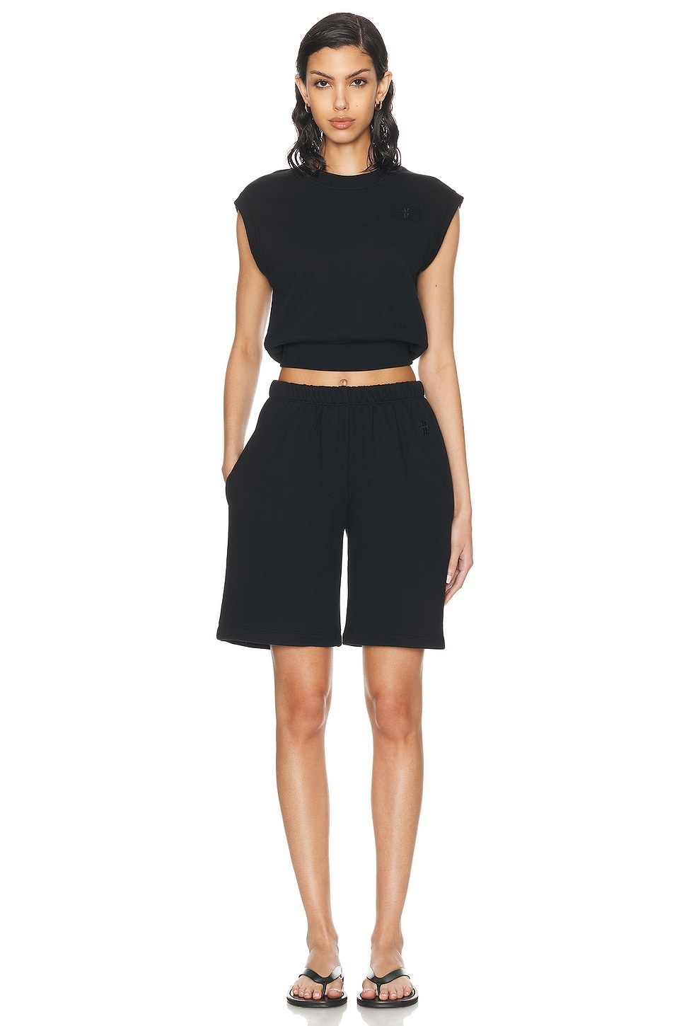 Sleeveless Crewneck Top - 4