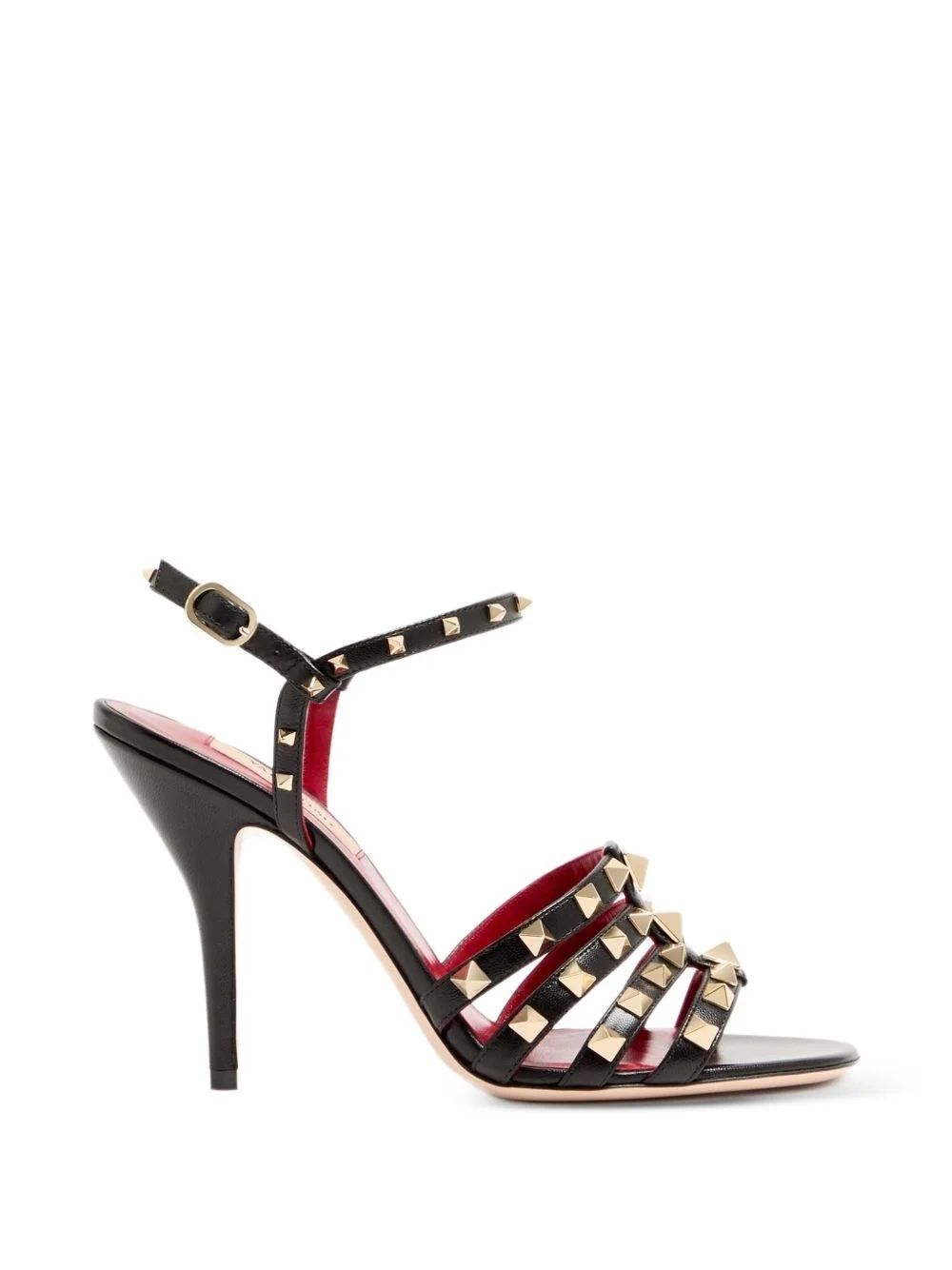 Rockstud leather sandals - 1