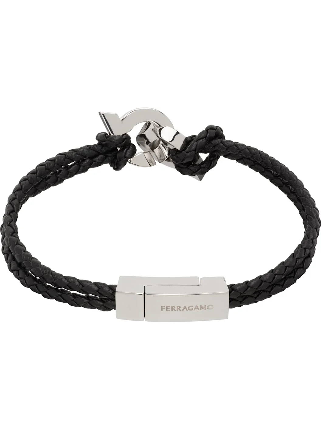 Intertwined Gancini Bracelet - 1