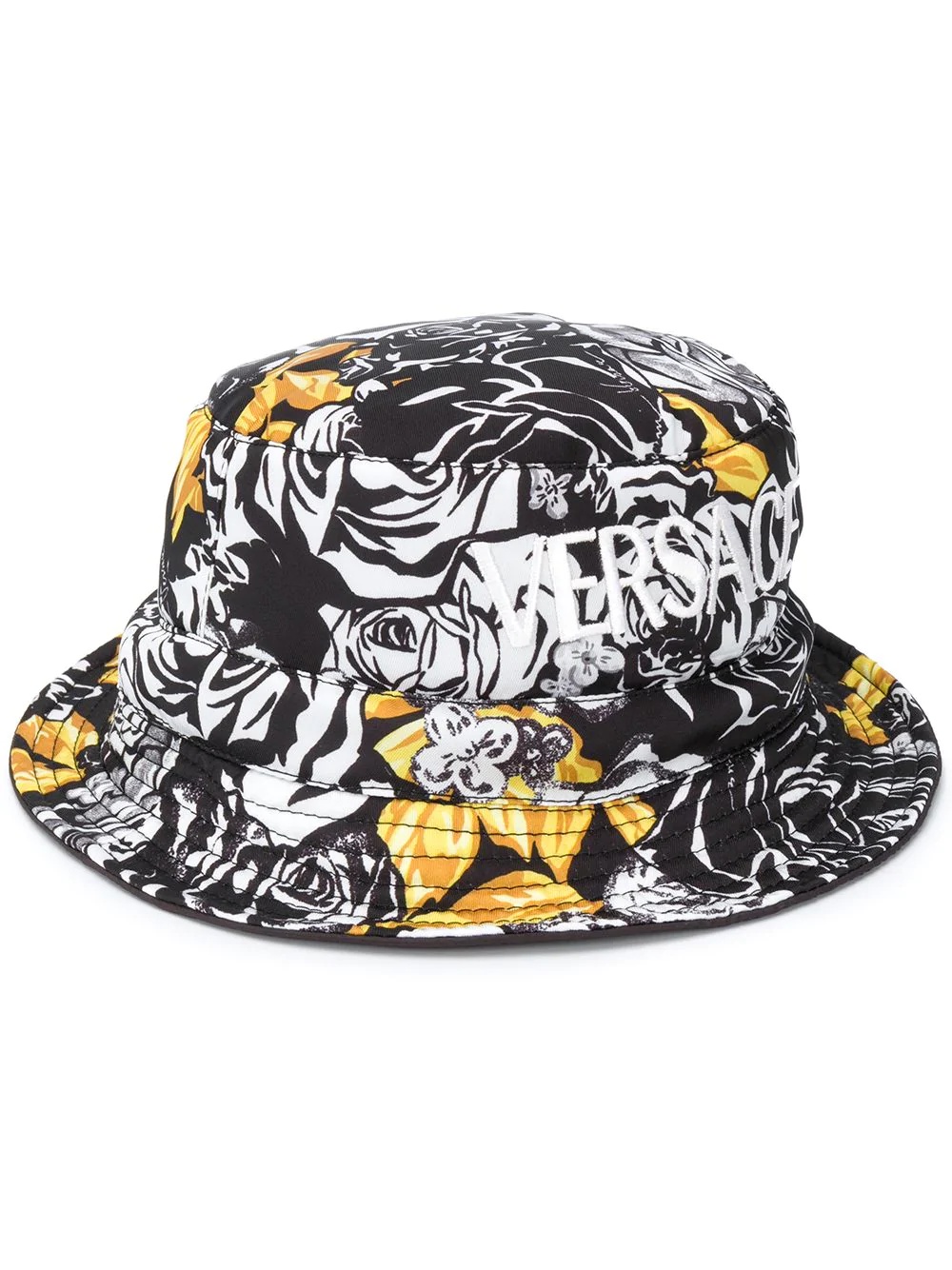 floral-print bucket hat - 1