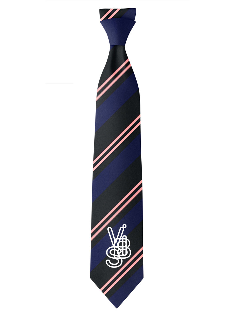 VIBS TIE - WHITE VIBS 1