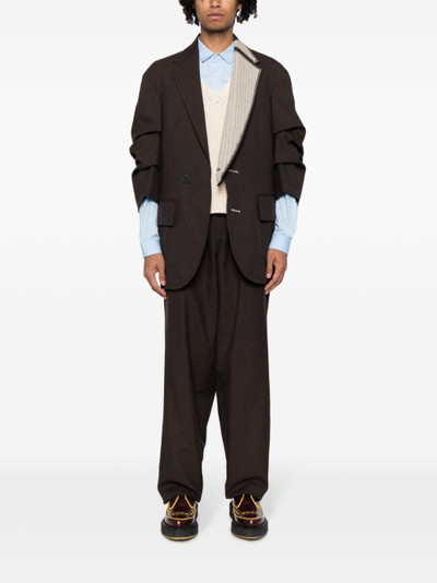 Kolor four-pocket tailored trousers outlook