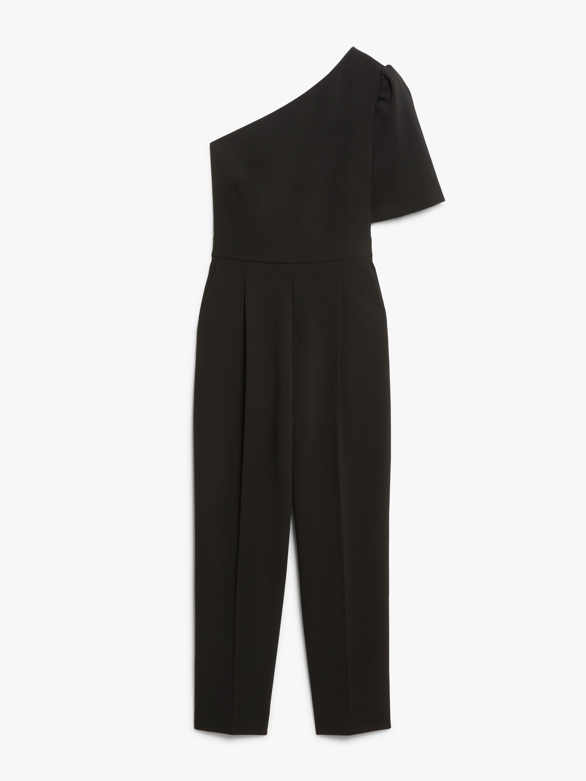 SMALTO One-shoulder cady jumpsuit - 1