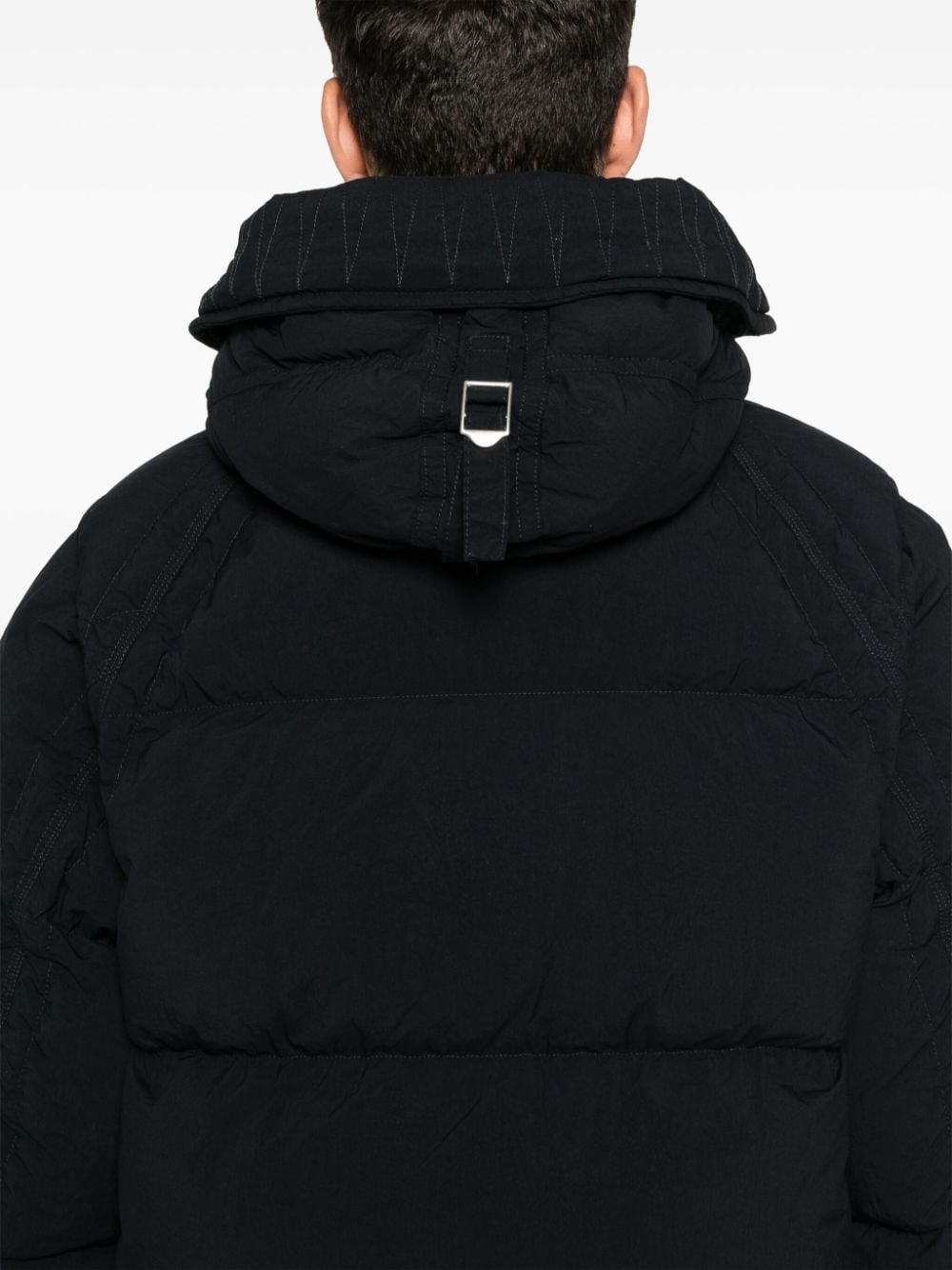 puffer parka coat - 5