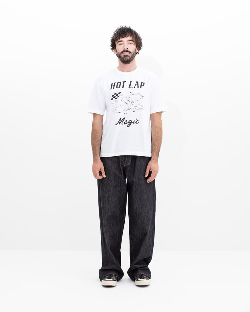 JUMBO TEE S/S HOT LAP BLACK - 2