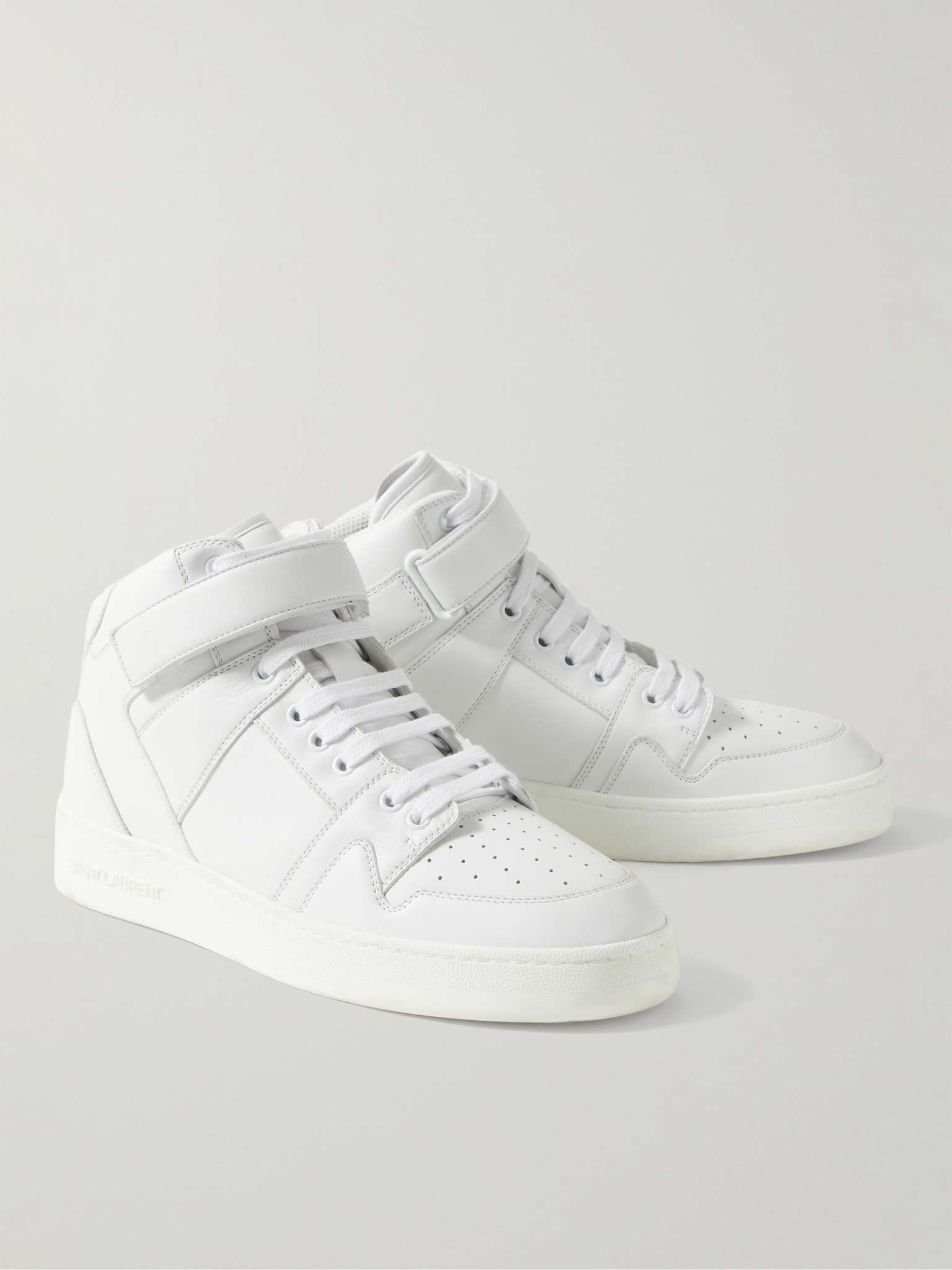 Greenwich Leather High-Top Sneakers - 3