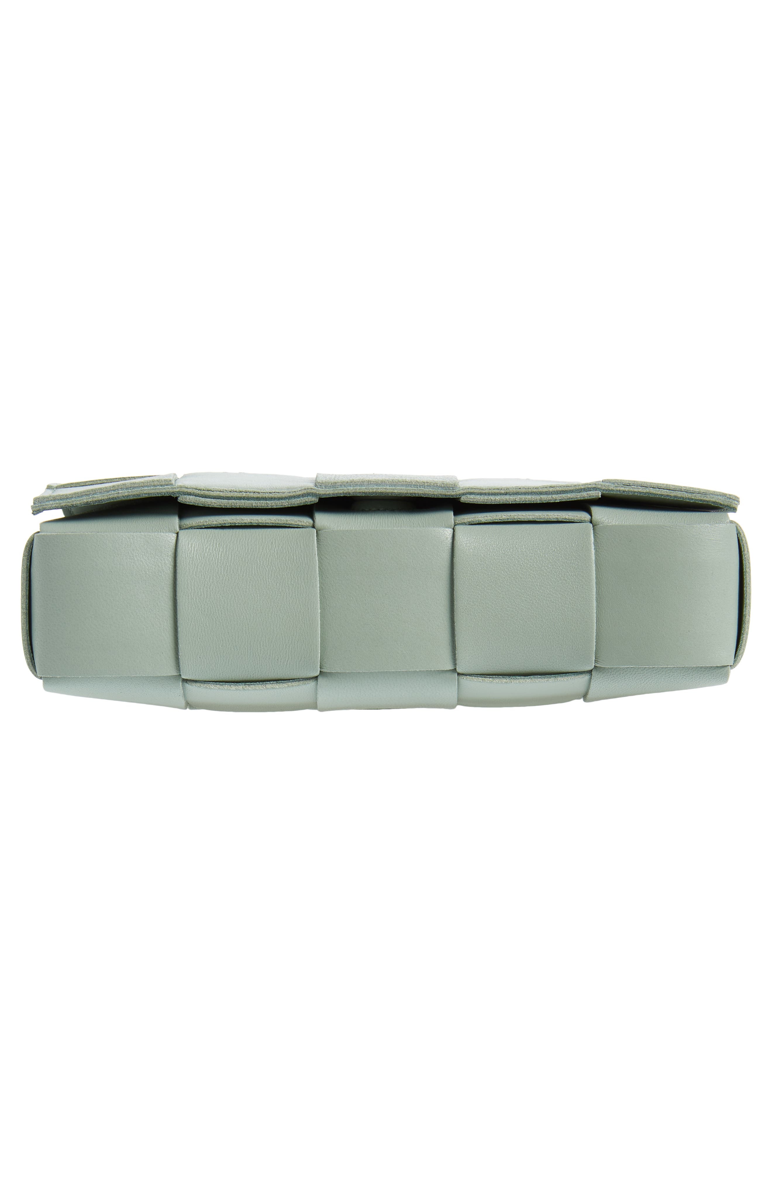 Small Intrecciato Leather Cassette Crossbody Bag - 6