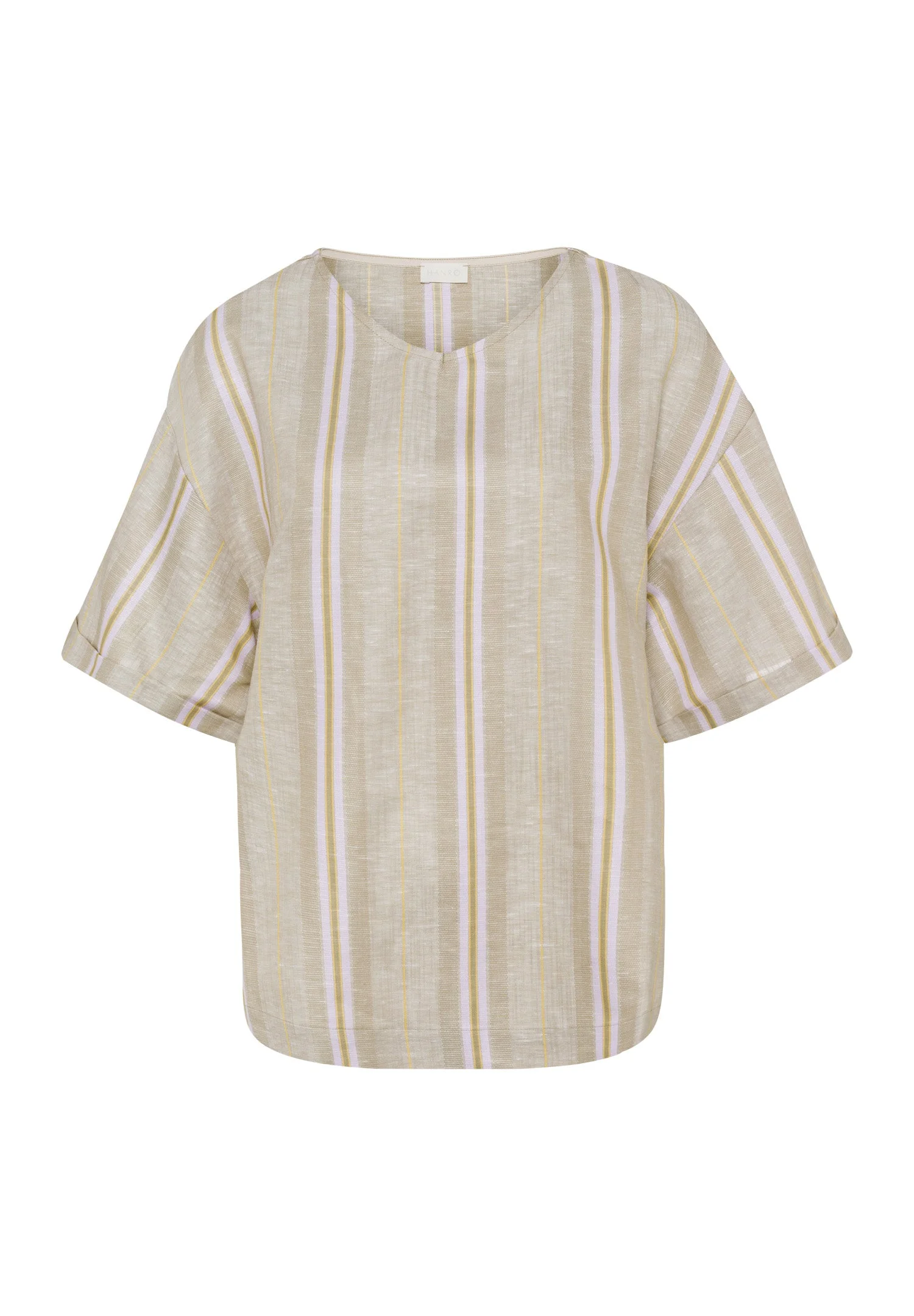 Urban Casuals Linen Blend Oversized Top - 1