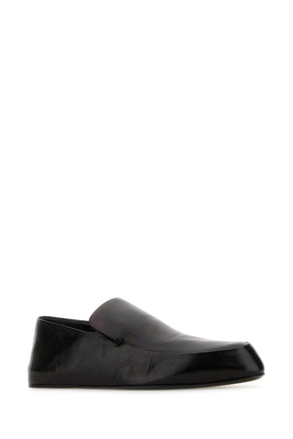 Black leather Tripon loafers - 2