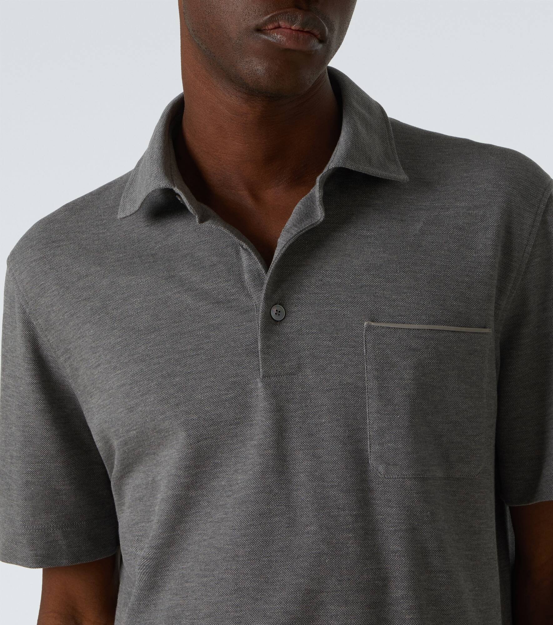 Cotton polo shirt - 6