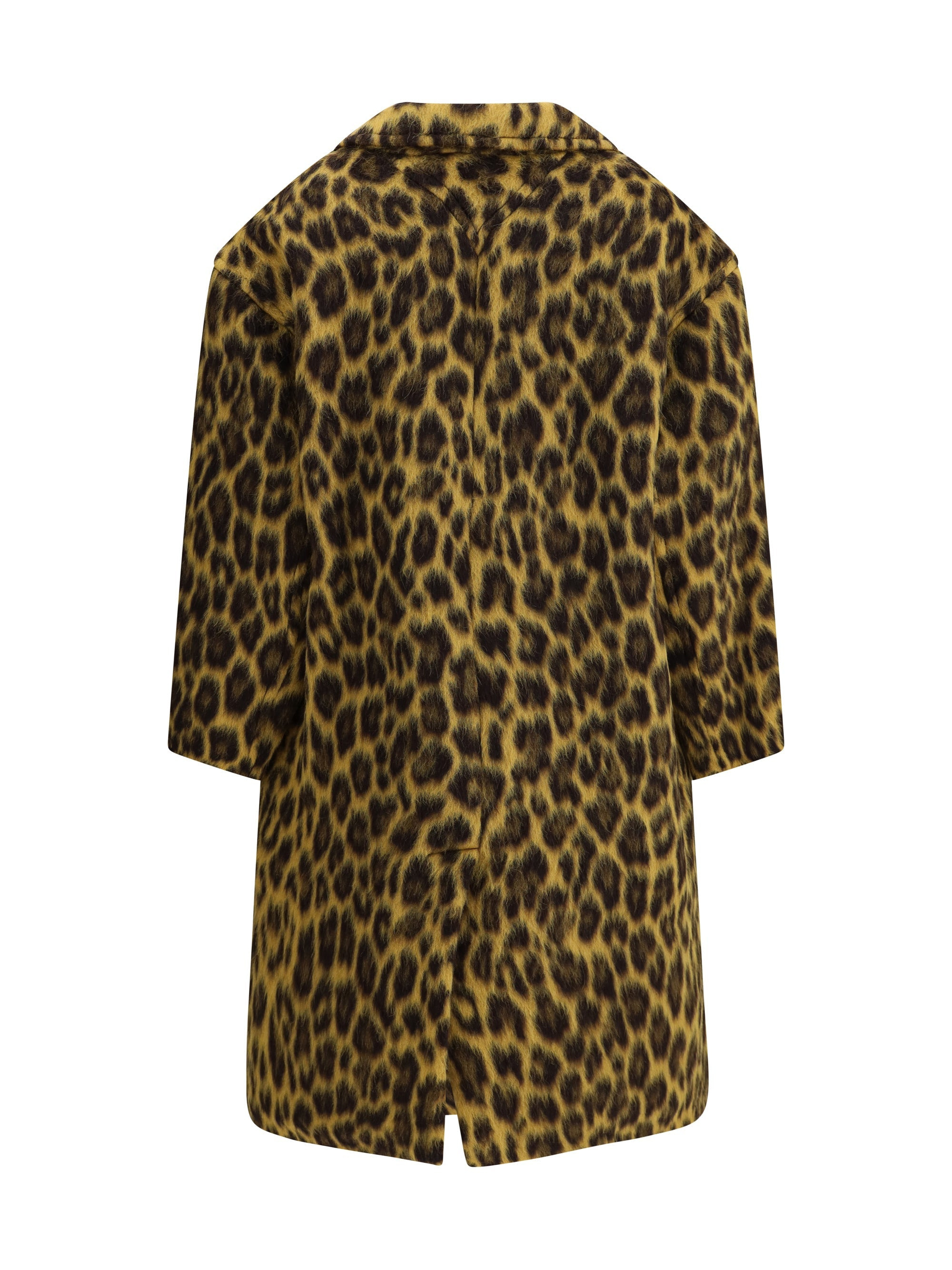 Bottega Veneta Women Leopard Print Coat - 2